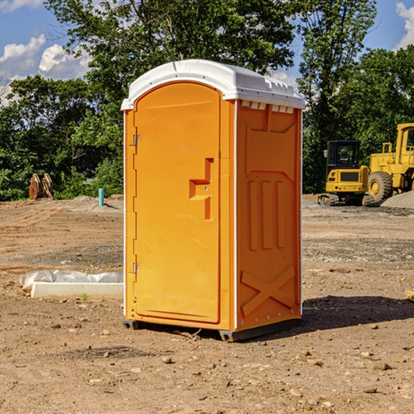 porta potty at a construction site in Bay Minette AL